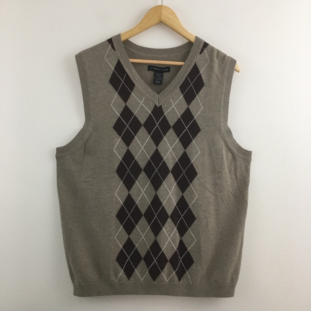 Structure | Argyle Sweater Vest